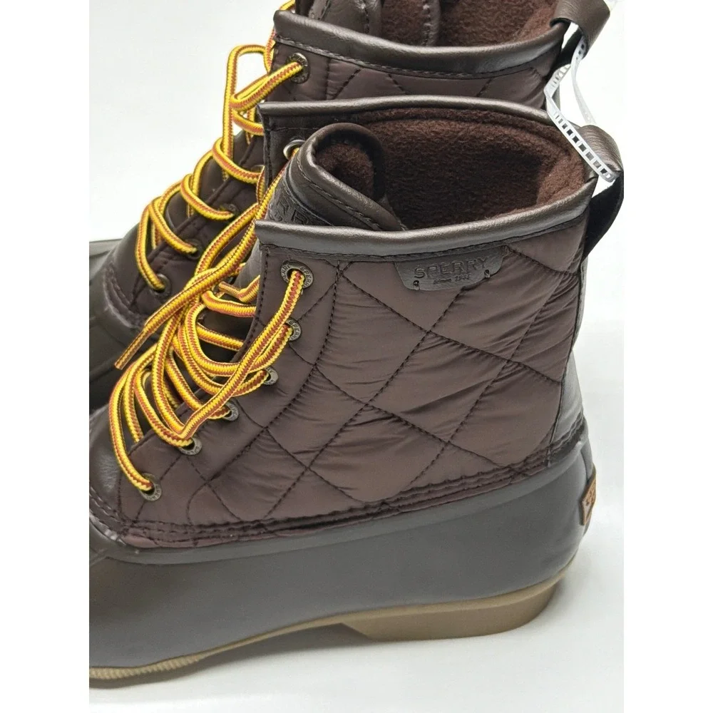Sperry Men's Top-Sider Saltwater Nylon Brown‎ Duck Boots STS24866 Size 12